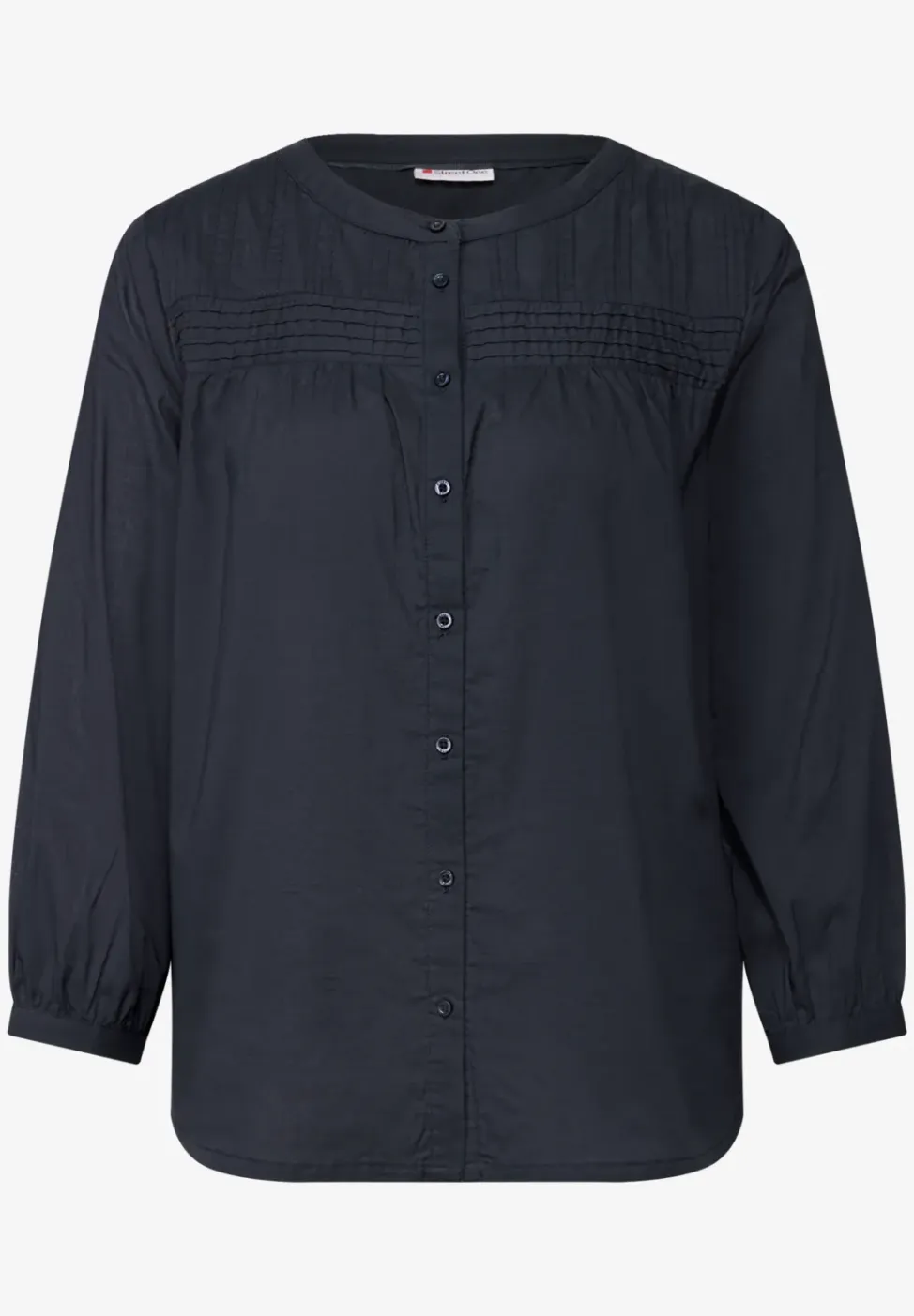Katoenen blouse met details