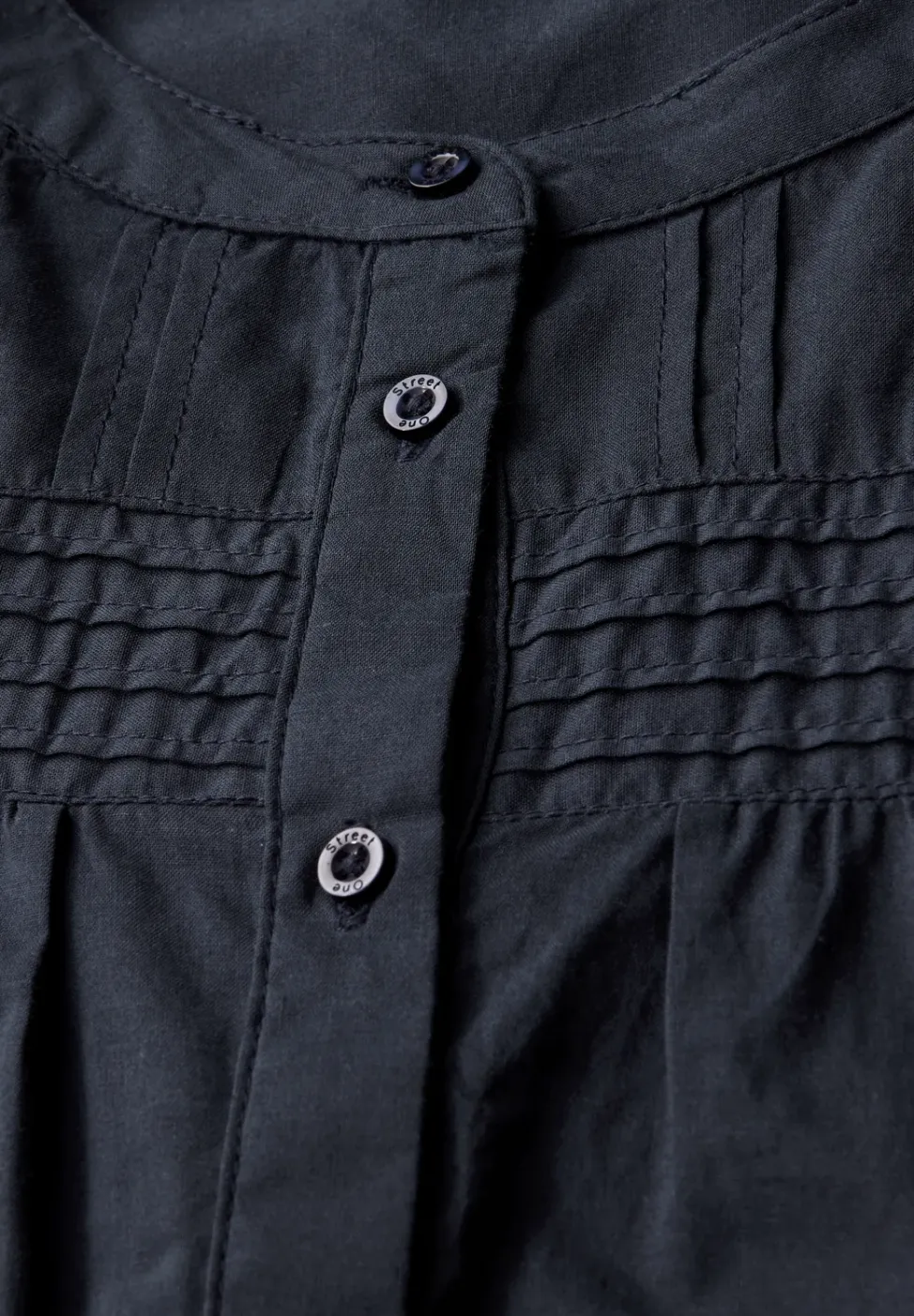 Katoenen blouse met details