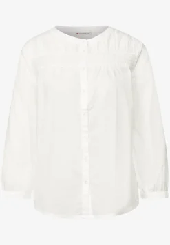 Katoenen blouse met details