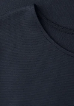 Knielange jersey jurk