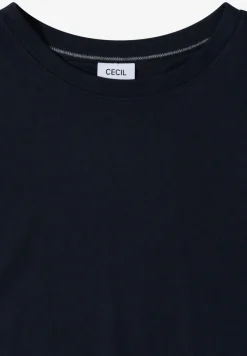 Knielange jersey jurk