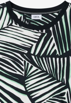 Knielange jersey jurk