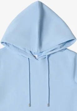 Knielange jurk met capuchon