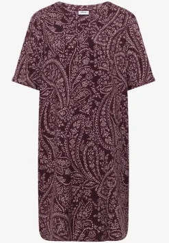 Knielange jurk met paisleypatroon