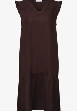 Knielange jurk met Shiffley-details
