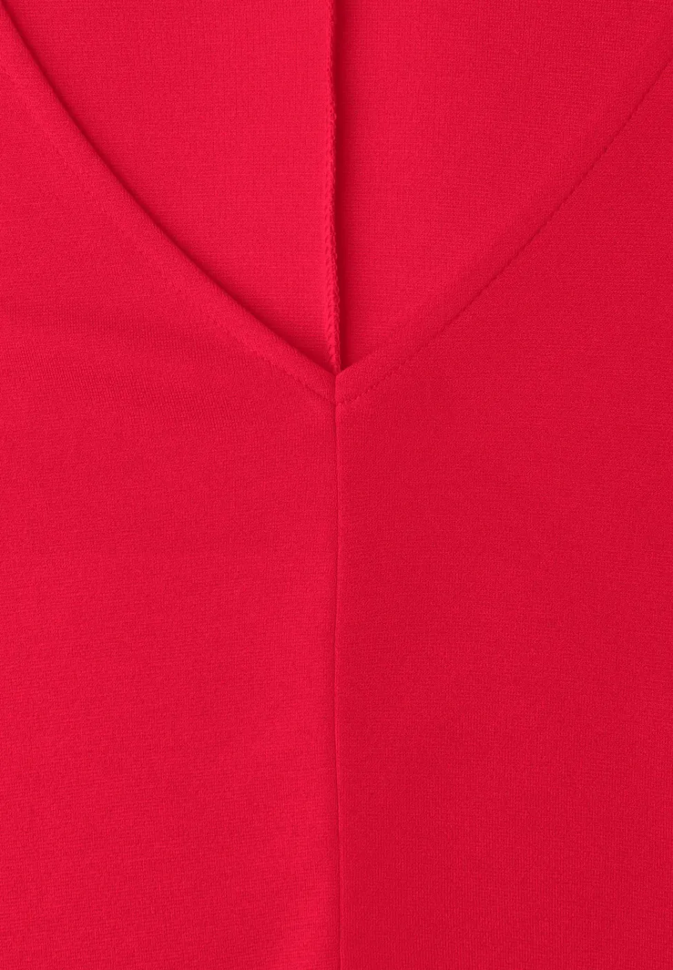 Knielange jersey jurk met korte mouwen