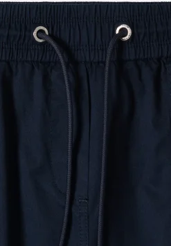 Knielange rok in een verwassen look