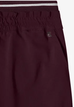Knielange rok met streepdetail