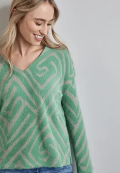 Knus shirt met patroon