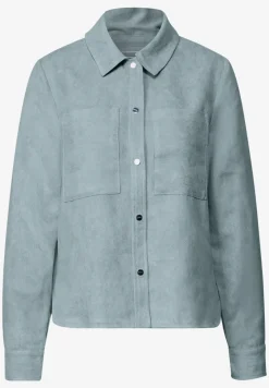 Kort mini corduroy overhemd
