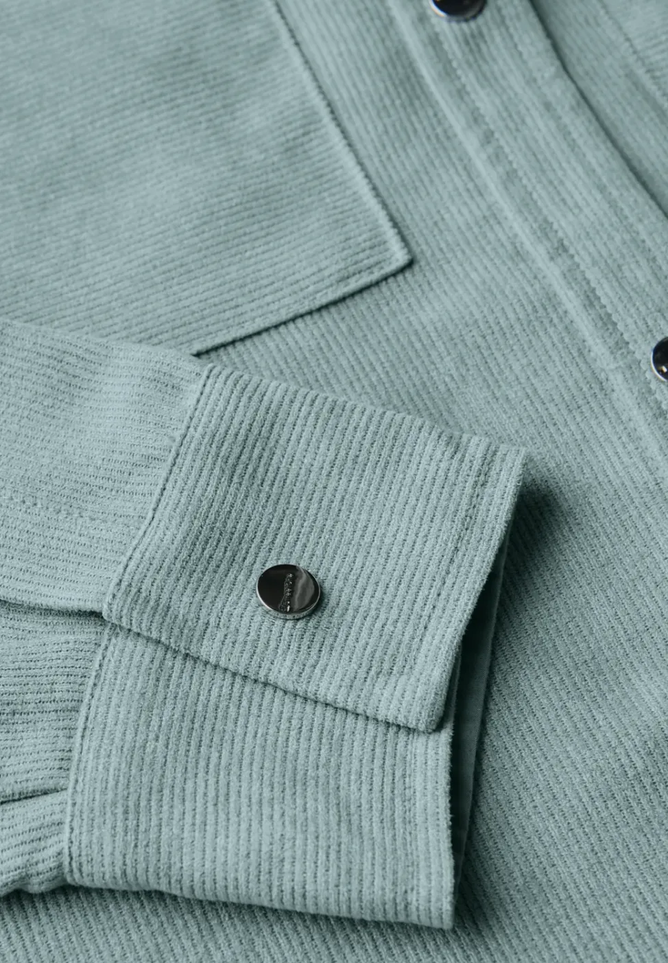 Kort mini corduroy overhemd