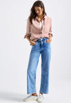 Kort mini corduroy overhemd