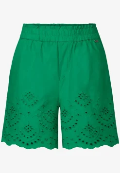 Korte broek met borduursel