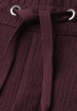 Korte broek met structuur in Loose Fit