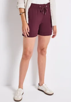 Korte broek van paperbag
