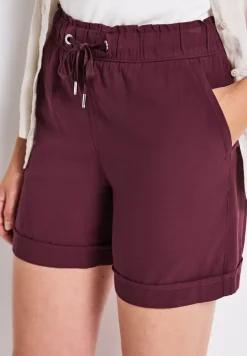 Korte broek van paperbag