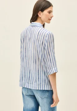 Korte overhemdblouse