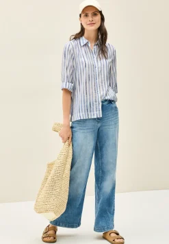 Korte overhemdblouse