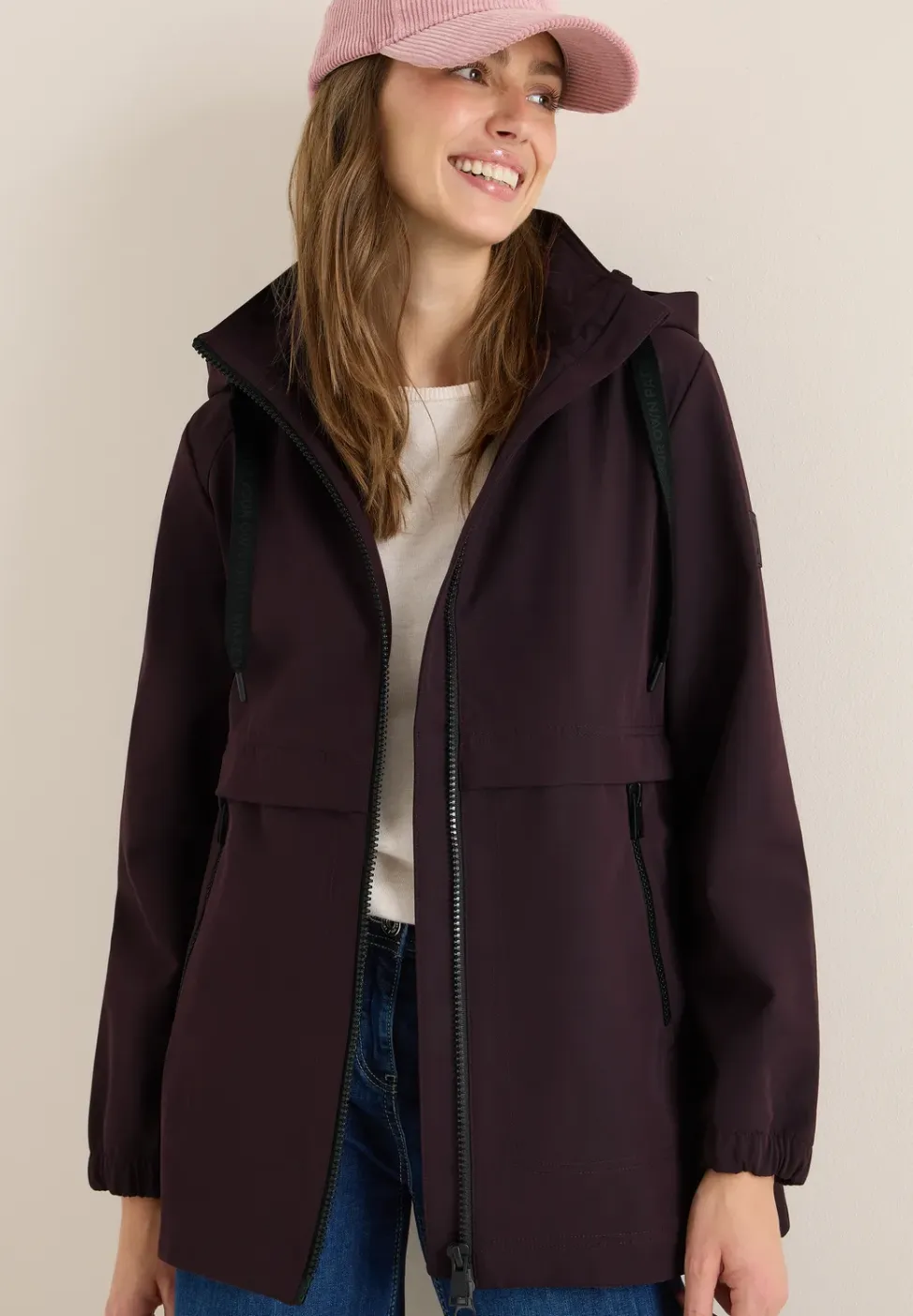 Korte trenchcoat
