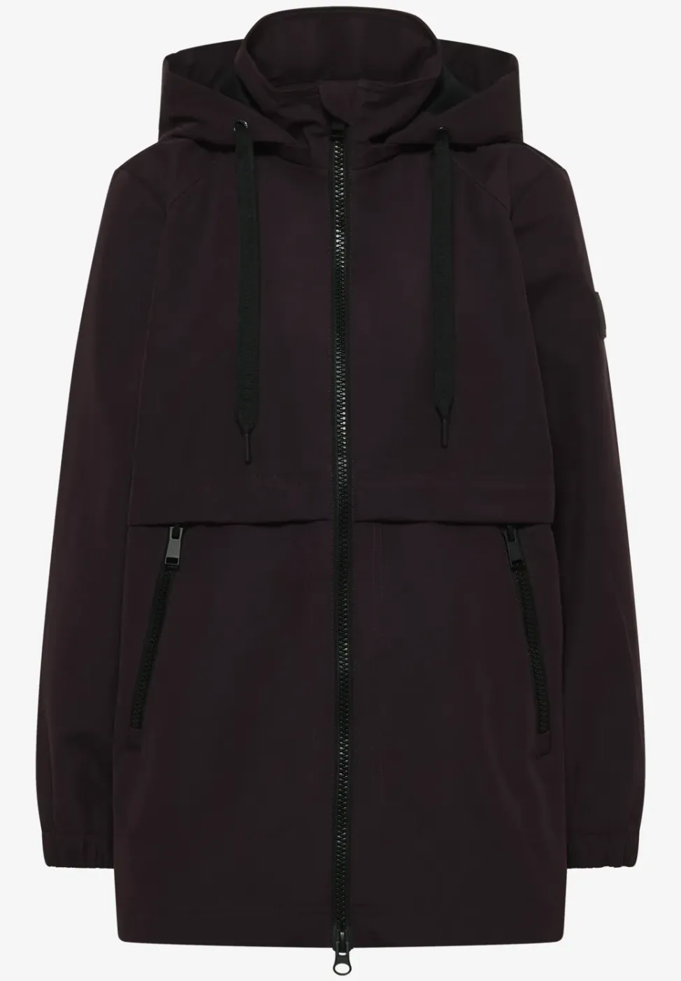 Korte trenchcoat