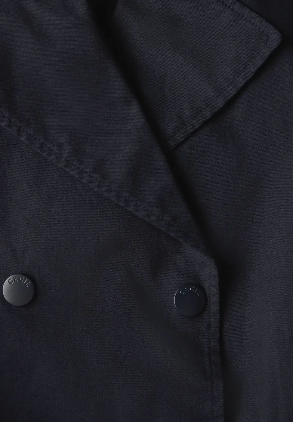 Korte trenchcoat