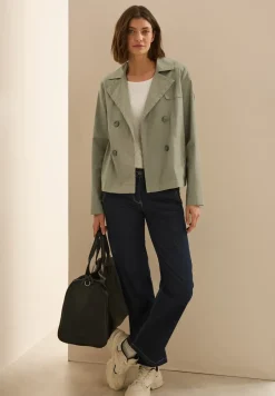 Korte trenchcoat