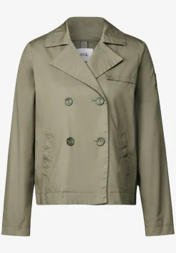 Korte trenchcoat