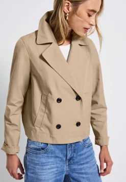 Korte trenchcoat