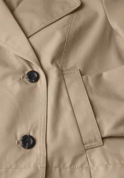 Korte trenchcoat
