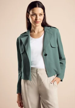 Korte trenchcoat