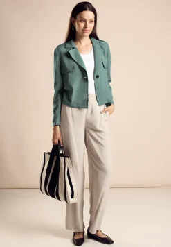 Korte trenchcoat