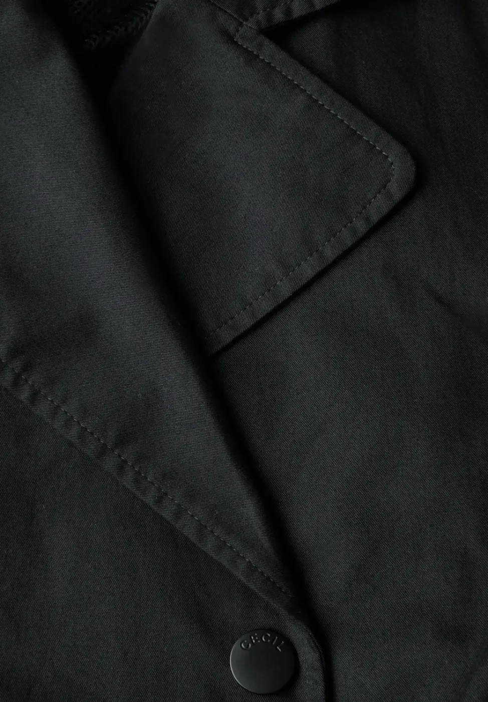 Korte trenchcoat