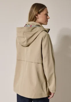 Korte trenchcoat