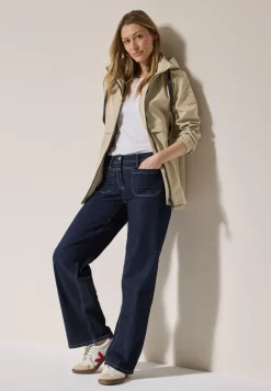 Korte trenchcoat