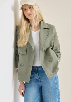 Korte trenchcoat