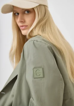 Korte trenchcoat
