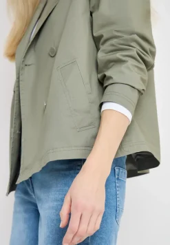 Korte trenchcoat
