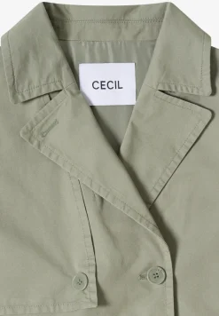 Korte trenchcoat
