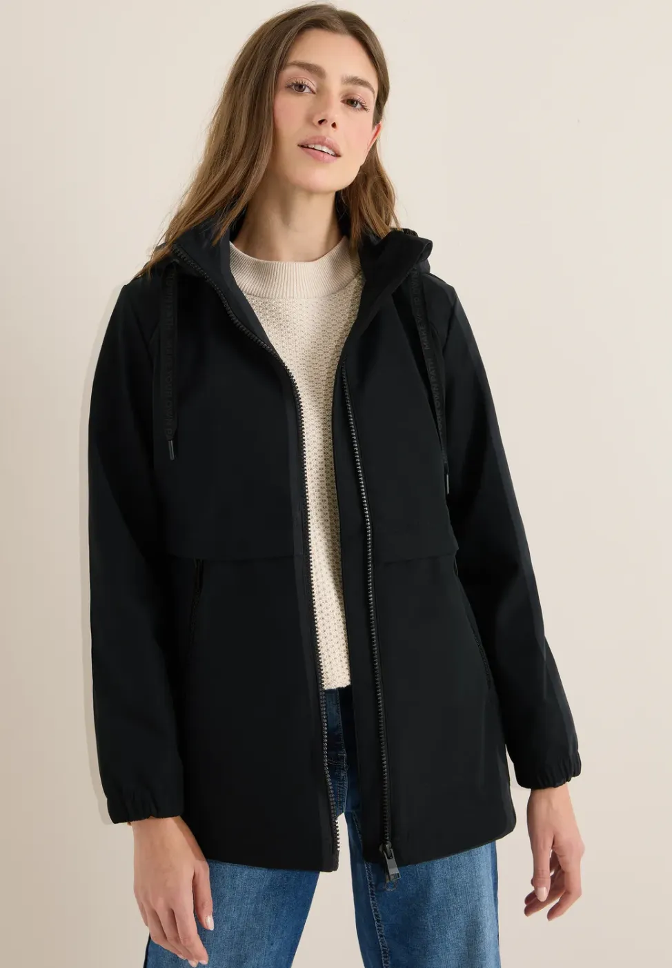 Korte trenchcoat