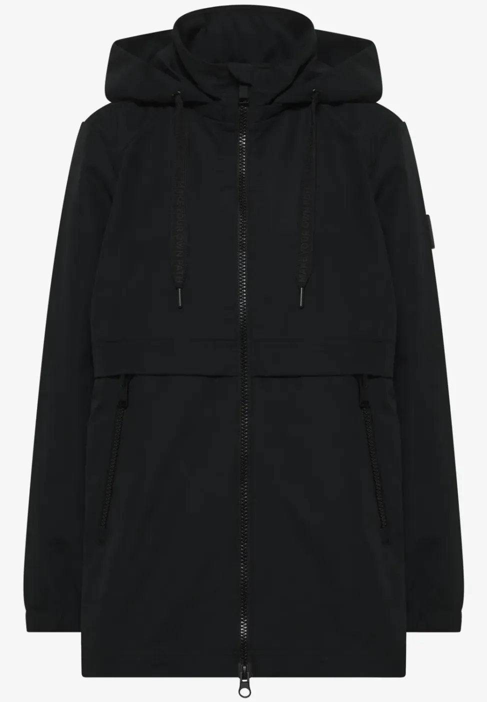 Korte trenchcoat
