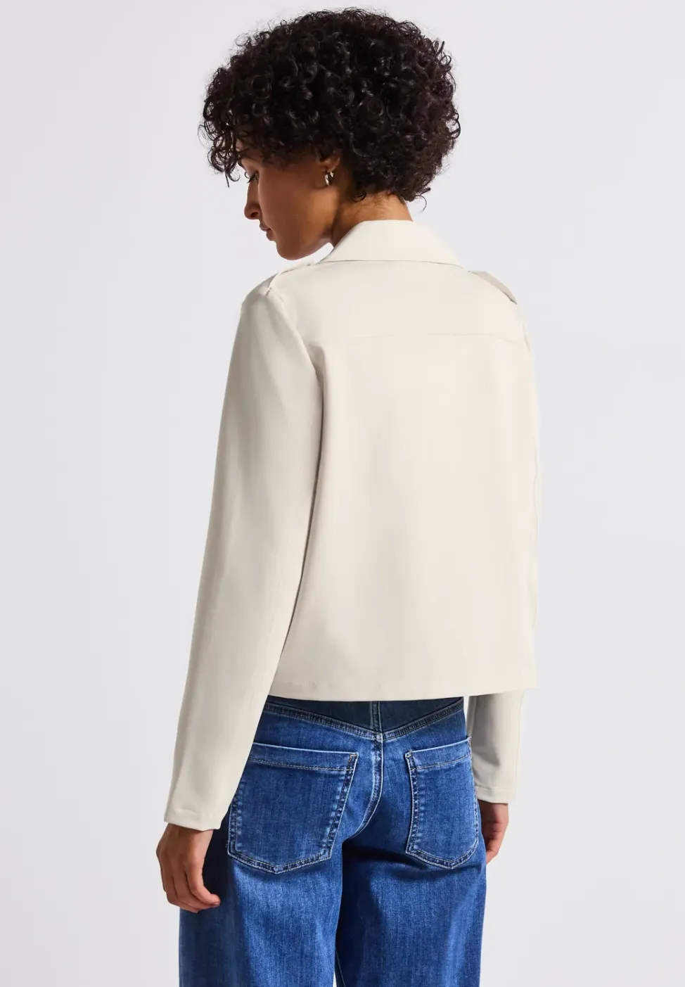 Korte trenchcoat