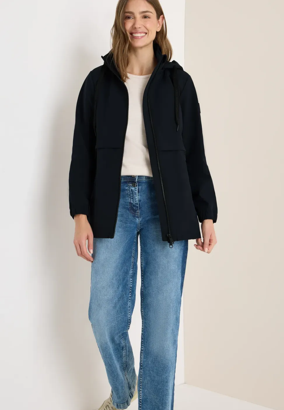 Korte trenchcoat