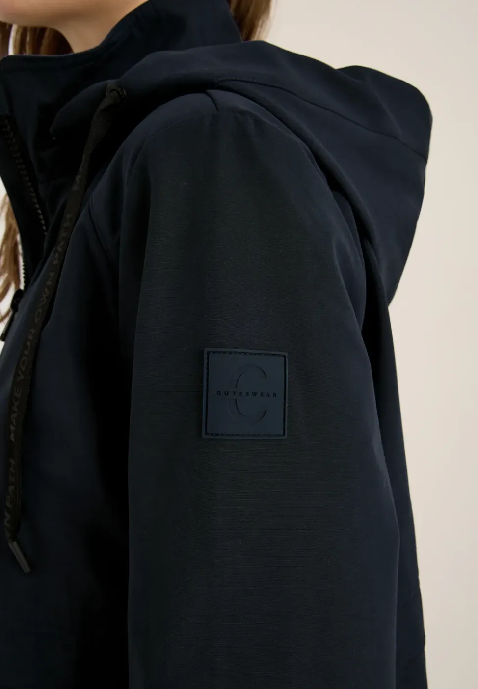 Korte trenchcoat