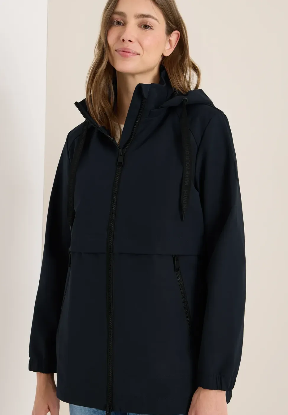 Korte trenchcoat