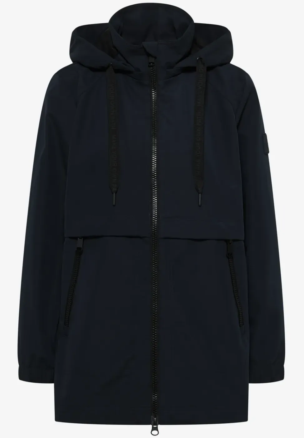 Korte trenchcoat