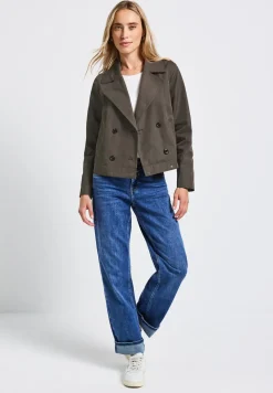 Korte trenchcoat