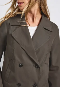 Korte trenchcoat
