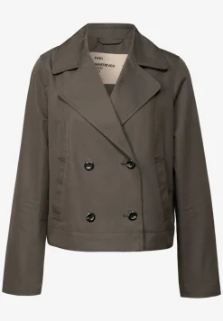 Korte trenchcoat