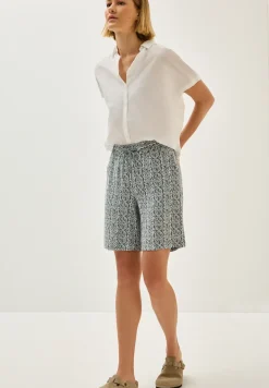 Korte broek met patroon