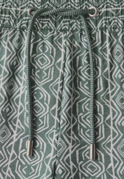 Korte broek met patroon